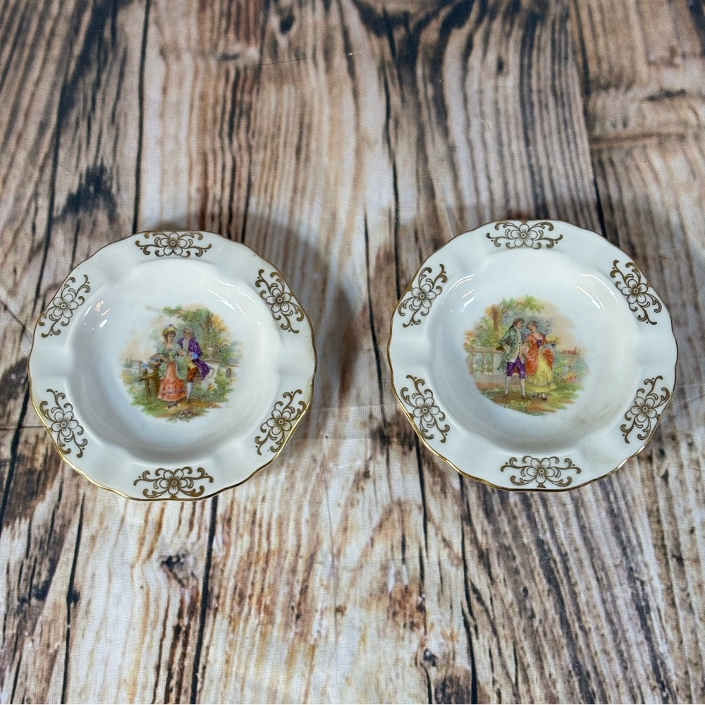 Vintage Winterling Bavaria Germany China Trinket Dish 21 Jewelry Lot 2 Victorian